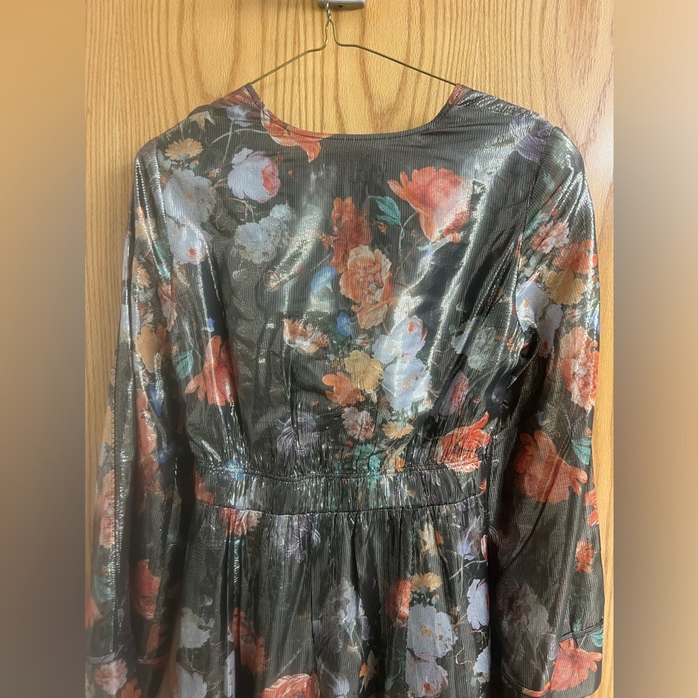 Anthropologie Caballero Deep V-Neck Maxi Dress - Picture 8 of 16